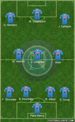 Napoli Formation 2016