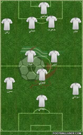 Algeria Formation 2016