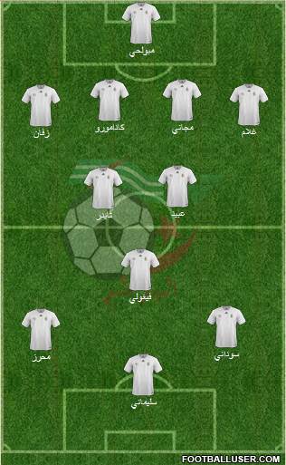 Algeria Formation 2016