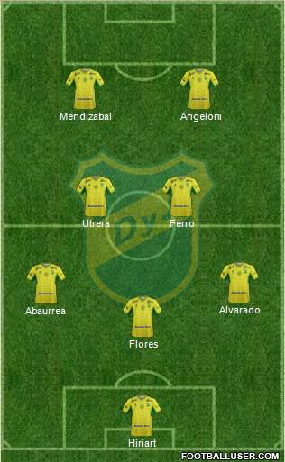 Defensa y Justicia Formation 2016