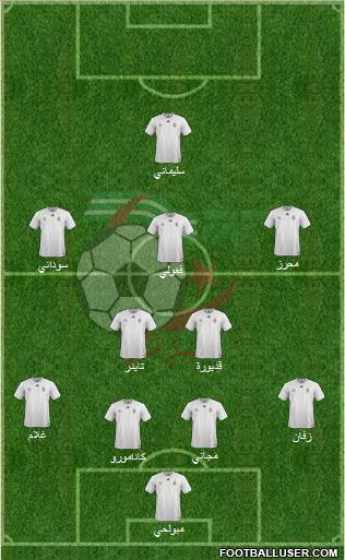 Algeria Formation 2016