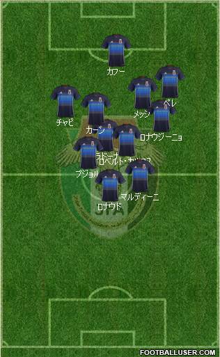 Japan Formation 2016