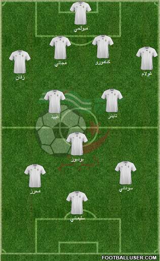 Algeria Formation 2016