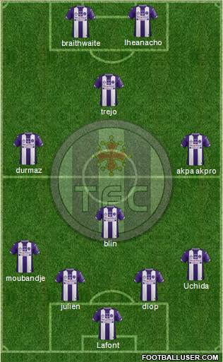 Toulouse Football Club Formation 2016