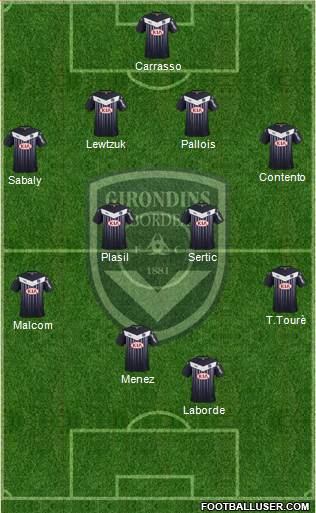 FC Girondins de Bordeaux Formation 2016