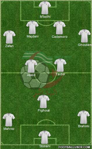 Algeria Formation 2016