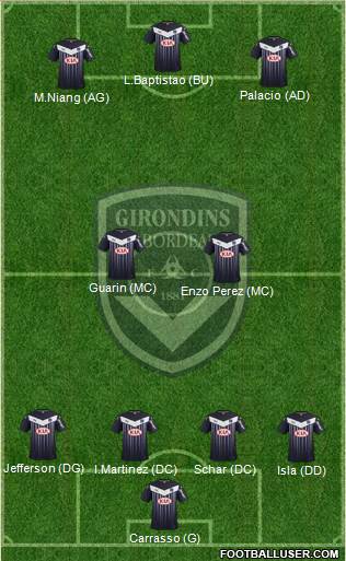 FC Girondins de Bordeaux Formation 2016