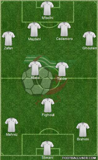 Algeria Formation 2016