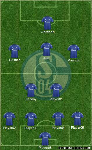 FC Schalke 04 Formation 2016