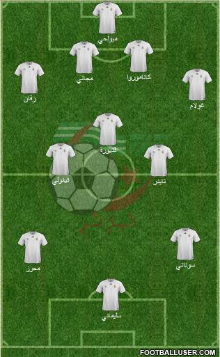 Algeria Formation 2016