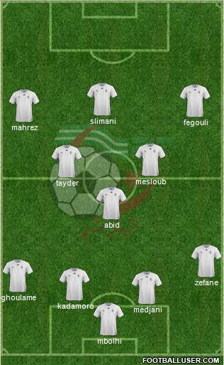 Algeria Formation 2016