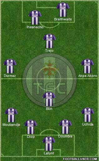 Toulouse Football Club Formation 2016