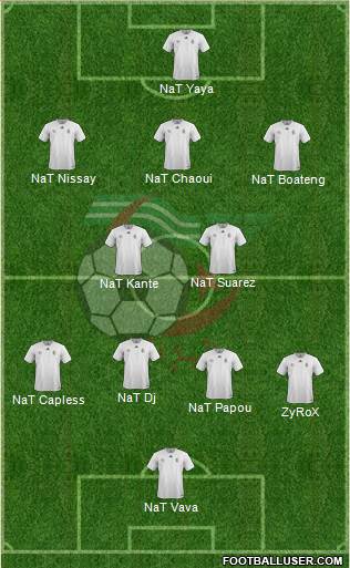 Algeria Formation 2016