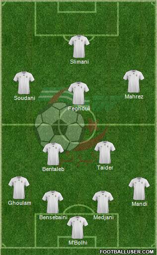 Algeria Formation 2016