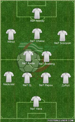 Algeria Formation 2016