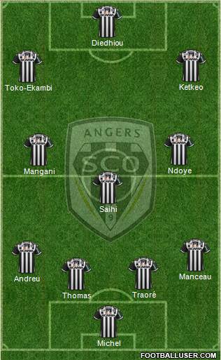 Angers SCO Formation 2016