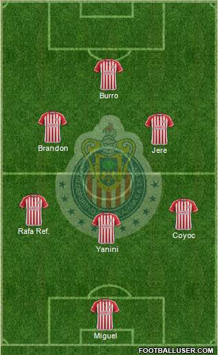 Club Guadalajara Formation 2016