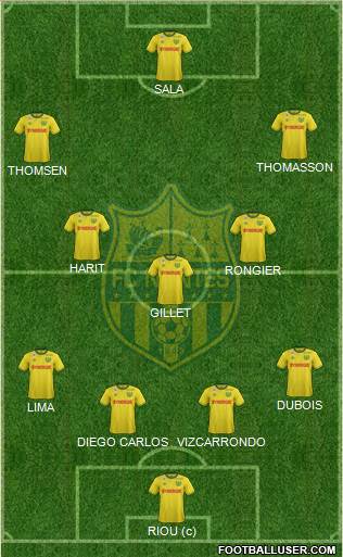 FC Nantes Formation 2016