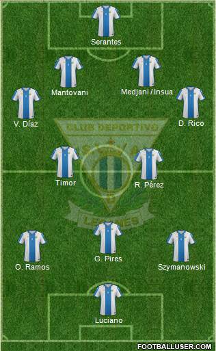 C.D. Leganés S.A.D. Formation 2016