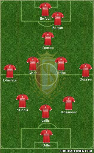 R Standard de Liège Formation 2016