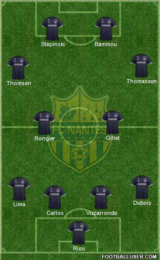 FC Nantes Formation 2016