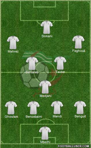 Algeria Formation 2016