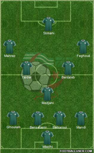 Algeria Formation 2016