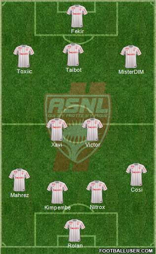 A.S. Nancy Lorraine Formation 2016