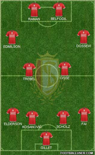 R Standard de Liège Formation 2016