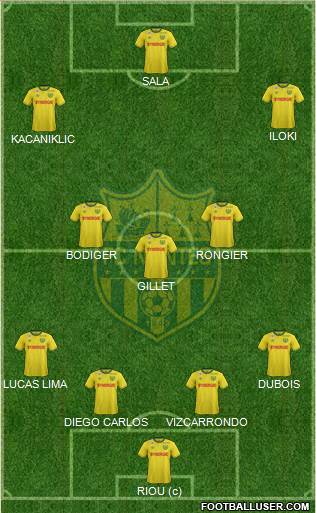 FC Nantes Formation 2016