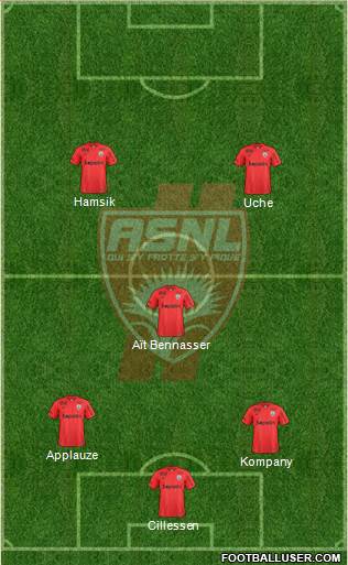 A.S. Nancy Lorraine Formation 2016