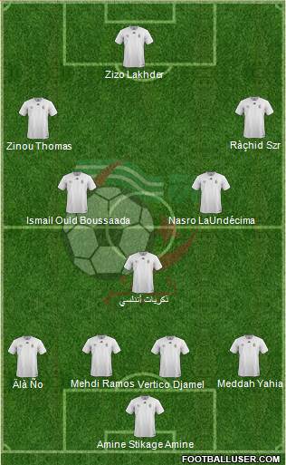 Algeria Formation 2016