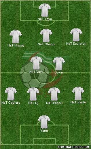 Algeria Formation 2016