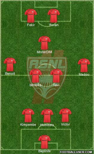 A.S. Nancy Lorraine Formation 2016