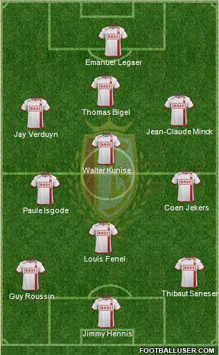 R Standard de Liège Formation 2016