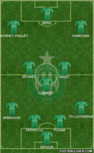 A.S. Saint-Etienne Formation 2016