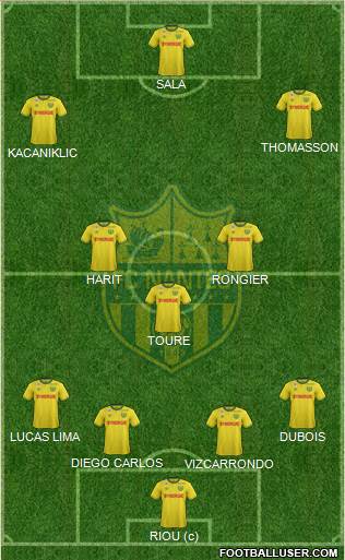 FC Nantes Formation 2016