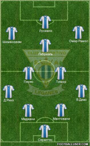 C.D. Leganés S.A.D. Formation 2016