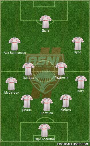 A.S. Nancy Lorraine Formation 2016