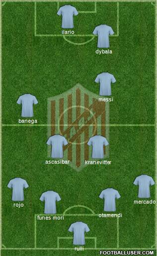 9 de Julio Formation 2016