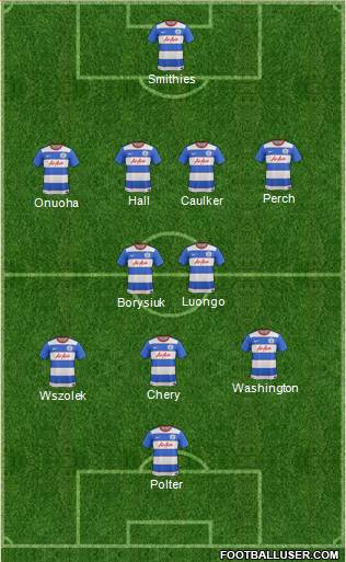 Queens Park Rangers Formation 2016