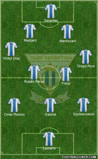 C.D. Leganés S.A.D. Formation 2016