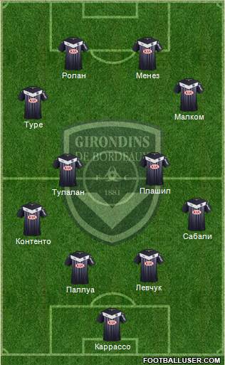 FC Girondins de Bordeaux Formation 2016