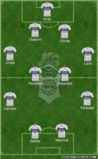 Gimnasia y Esgrima de La Plata Formation 2016