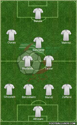 Algeria Formation 2016