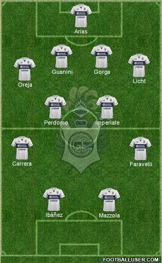 Gimnasia y Esgrima de La Plata Formation 2016