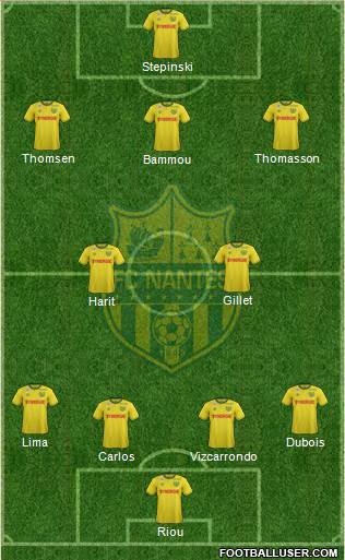 FC Nantes Formation 2016