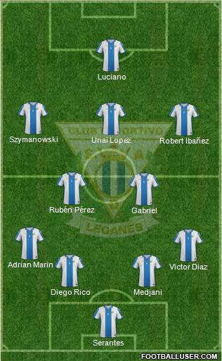 C.D. Leganés S.A.D. Formation 2016