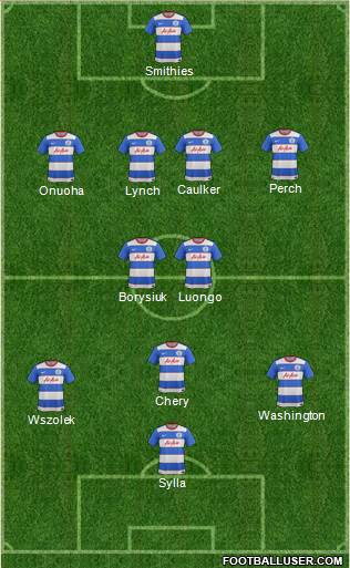 Queens Park Rangers Formation 2016