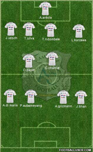 Amiens Sporting Club Football Formation 2016